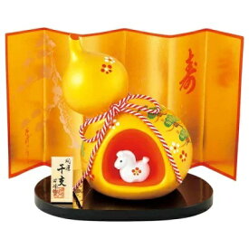 【陶器祭開催 全商品 20％OFFクーポンあり】 干支 置物 午　開運金彩瓢箪福午 大 支の置物 干支の置物 干支 置物 み 正月 干支 置物 セット 干支 午 置物 干支 午 陶器 来年 の 干支 干支置物 午 干支置物 干支 午置物 来年 の 干支 の 置物 干支 午 干支の午置物