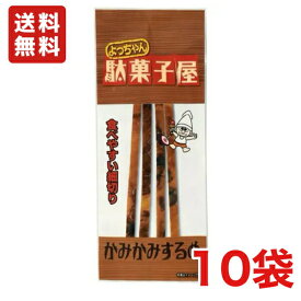 送料無料 よっちゃん食品 駄菓子屋 かみかみするめ 11g×10袋 メール便