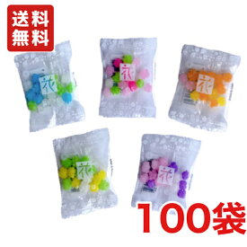 送料無料 マルタ食品 花こんぺい糖 詰合せ 4g×100袋 メール便