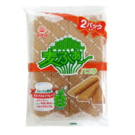 タケダ製菓 麦ふぁ〜 バニラ 16枚（8枚×2パック）×10袋
