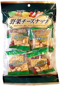 【卸価格】野菜チーズナッツ　個装10袋×12袋【泉屋製菓】野菜クラッカー、焼チーズ、アーモンドをミックス