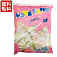 送料無料 扇雀飴本舗 1kg LOVE LAND ラブランド×1袋 約280個前後入