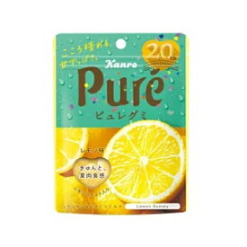 ピュレグミ　レモン　56g【カンロ】6袋入1BOX