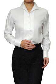 シャツ レディース ワイシャツ | イタリアンカラー ホワイト 白 yシャツ ビジネス カッターシャツ ブラウス イタリアンカラーシャツ 形態安定 レディースシャツ 女性 フォーマルシャツ 高級 フォーマル 婦人 婦人服 オフィス おしゃれ