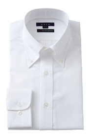 ドレスシャツ 長袖ワイシャツ ボタンダウンカラー ボタンダウンシャツ メンズ おしゃれ オシャレ Yシャツ ホワイト 白|ワイシャツ シャツ 高級 ビジネス カッターシャツ ビジネスシャツ ボタンダウン 大きいサイズ ビジネスワイシャツ シンプル 綿100%
