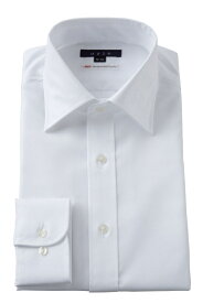 ドレスシャツ 長袖ワイシャツ ワイドカラーシャツ メンズ おしゃれ オシャレ Yシャツ ホワイト 白|ワイシャツ シャツ 高級 ビジネス カッターシャツ ビジネスシャツ 大きいサイズ ビジネスワイシャツ シンプル 綿100%