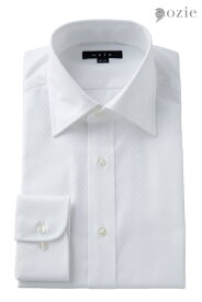 ドレスシャツ 長袖ワイシャツ ワイドカラー メンズ おしゃれ オシャレ Yシャツ ホワイト 白 | シャツ ビジネス トールサイズ カッターシャツ 無地 形態安定 プレミアムコットン ワイシャツ 高級 長袖シャツ 綿100% コットンシャツ