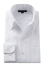 イタリアンカラー シャツ メンズ ドレスシャツ | ワイシャツ 高級 おしゃれ ビジネス ボタンダウンシャツ 長袖 クールマックス クールビズ カッターシャツ スキッパー ビジネスシャツ トールサイズ Yシャツ 大きいサイズ ボタンダウン ホワイト 白 coolmax サイズ豊富