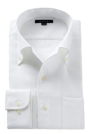 父の日 イタリアンカラーシャツ メンズ ドレスシャツ 長袖 ワイシャツ ホワイト 白 ボタンダウンシャツ ビジネスシャツ カッターシャツ Yシャツ 高級|イタリアンカラー シャツ ビジネス ボタンダウン トールサイズ 接触冷感 冷感 綿100% テレワーク 在宅