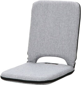 座椅子 薄型 取っ手 付 シオン グレー/ブラウン/グリーン 65501/65500/65502 不二貿易 家具・雑貨