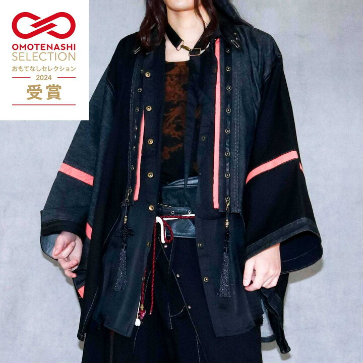 楽天市場】悪鬼討伐短羽織 黒色 ozzonjapan ozzoneste 和 トップス 
