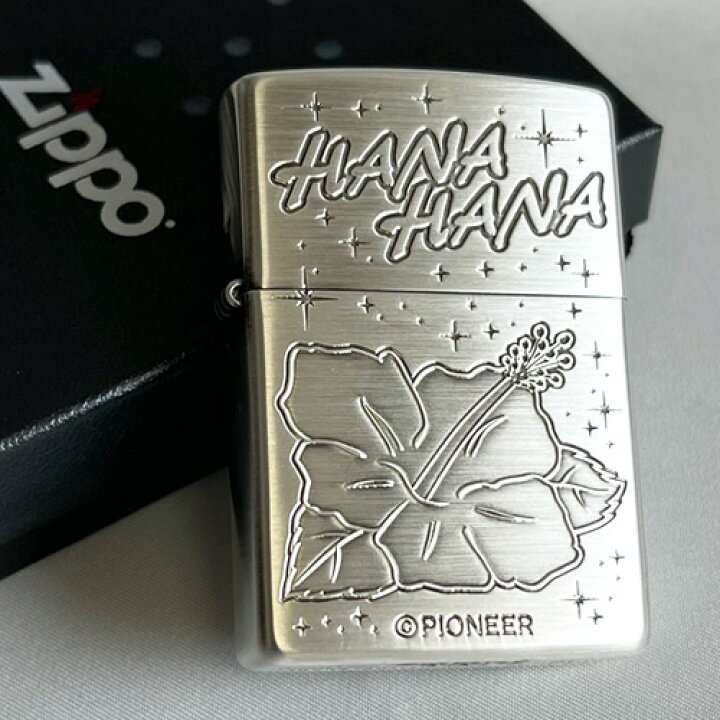 楽天市場】ハナハナ ZIPPO ライター A柄 ハイビスカス HANAHANA 