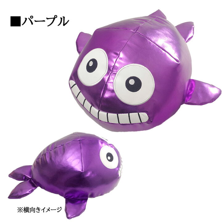 楽天市場 海物語 クジラッキー ぬいぐるみ メタリックver パープル ゴールド グッズ パチキャラ クジラ キャラクター グッズパークneo