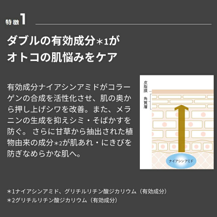楽天市場】【DUO公式】デュオメン ザ 薬用オールインワンジェル 48g 