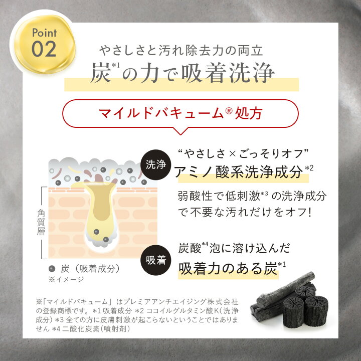 楽天市場】【DUO公式】ザ ブライトフォーム BK 洗顔料 100g/150g 泡 