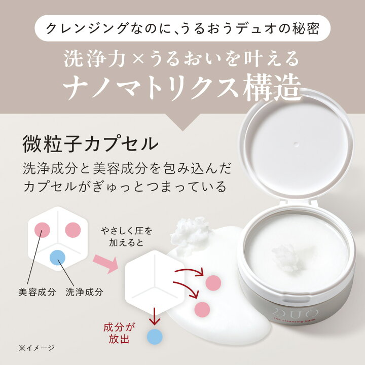 楽天市場】【DUO公式】ザ クレンジングバーム ホット 90g W洗顔不要 
