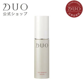 【DUO公式】ザ エッセンス セラム 先行型美容液 30ml 約1~1.5ヵ月分 正規品 日本製 ダマスクローズの香り 保湿ケア 毛穴目立ちケア(*1) ハリケア(*2) 導入美容液 (*1)うるおいを与えて毛穴を目立たなくすること (*2)うるおいによる|スキンケア 母の日