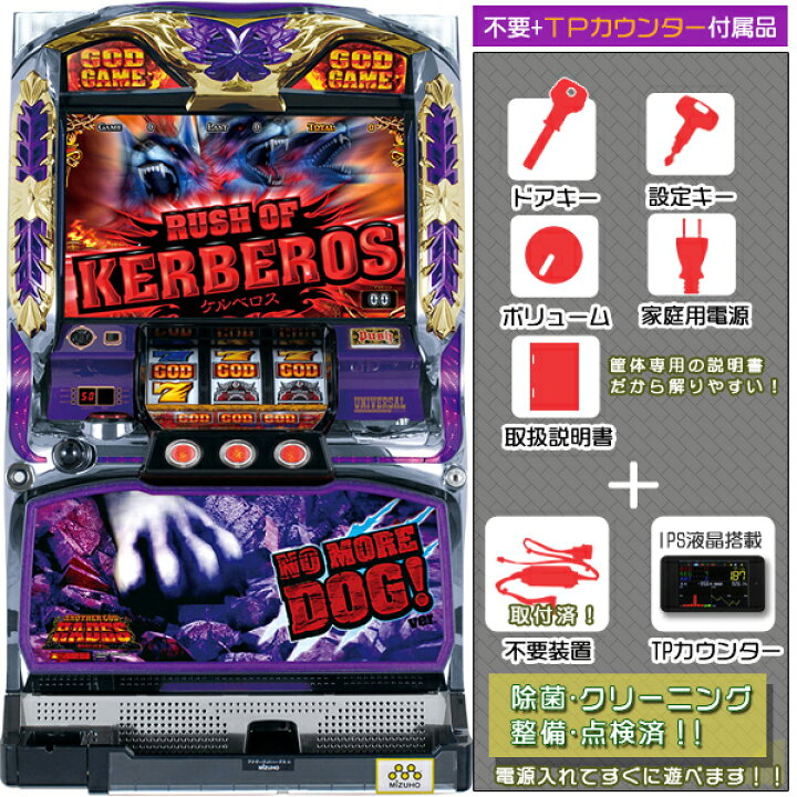 楽天市場】アナザーゴッドハーデス「NO MORE DOGパネル」不要装置 