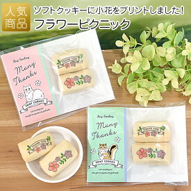 退職 プチギフト お菓子｜フラワーピクニック｜父の日 母の日 子どもの日 入園 卒園 茶話会 ソフトクッキー 退職 卒業 個包装 おしゃれ ばらまき 大量 まとめ買い 小学生 子供 小分け