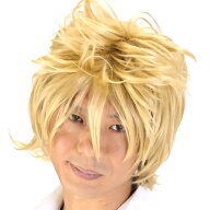 !最安値挑戦中!【2点までメール便も可能】 ホストスタイル ゴールド [ホスト かつら 余興 宴会 イベント …