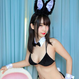 【1点までメール便も可能】SugarPet ブラックバニー　　[バニー コスプレ ランジェリー バニーガール うさぎ セクシー コスチューム 仮装 衣装 ハロウィン レディース 女性用 セクシーランジェリー]【A-1827_903277(877189)】