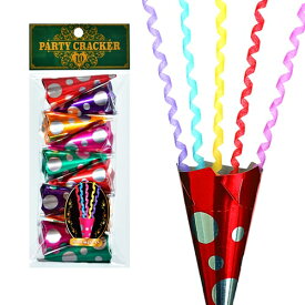 [クラッカー パーティー] ホイル三角クラッカー（10個入）　　[カネコ クラッカー パーティークラッカー イベント 二次会 クリスマス カウントダウン]【K-1003_000022】u89