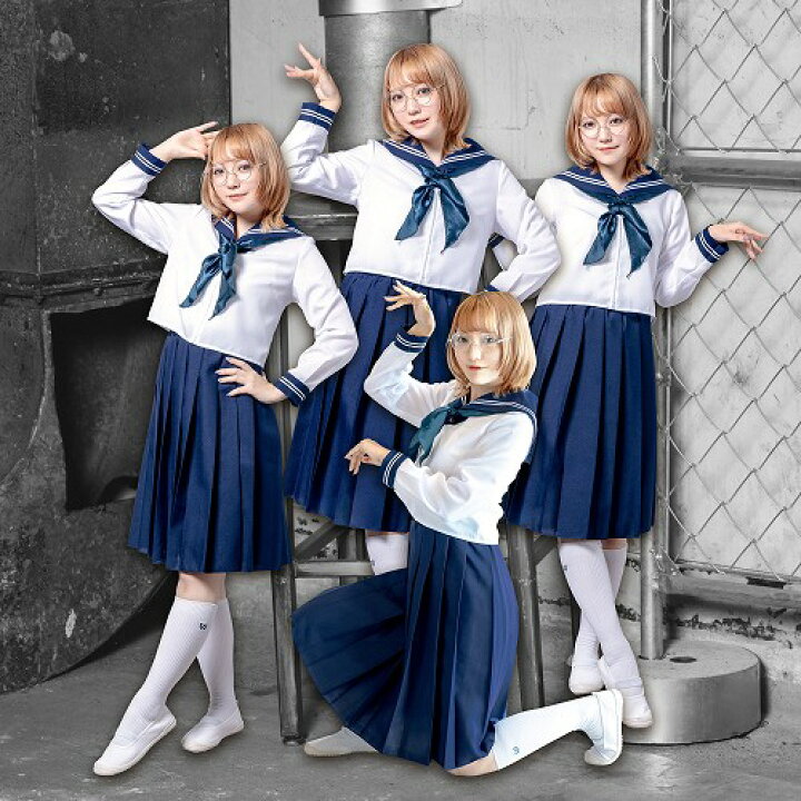 楽天市場】レトロセーラー [セーラー服 コスプレ JK コスチューム 女子 