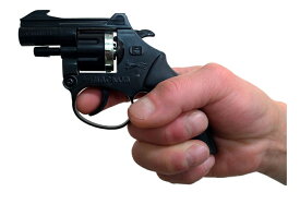 ☆[8連ピストル＆弾24箱セット] 8連発ピストルと弾セット（24個セット）　[音だけピストル 玩具ピストル おもちゃの銃 音ピストル コスプレ 小道具 カネキャップ]【K-0010】u89