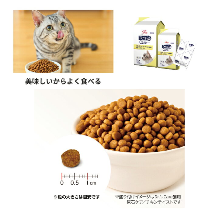 楽天市場】ドクターズケア 猫用 ストマックケア 可溶性繊維 500g 