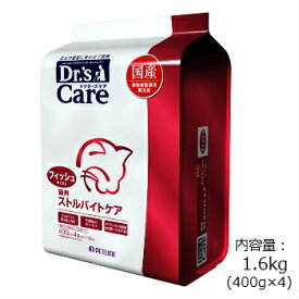 ドクターズケア 猫用 ストルバイトケア フィッシュテイスト 1.6kg(400g×4)　《日本全国送料無料》