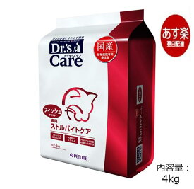 ドクターズケア 猫用 ストルバイトケア フィッシュテイスト 4kg　《日本全国送料無料》