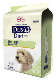 ドクターズダイエット 犬用 避妊・去勢　子犬・成犬用 3.8kg　《日本全国送料無料》