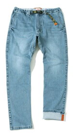 KRIFF MAYER(クリフメイヤー) ストレッチデニムクライミングパンツ（メンズ ボトムス ジーンズ テーパードパンツ ロングパンツ 無地 サルエル キャンプ アメカジ カジュアル アウトドア ボルダリング 登山）KRIFF MAYER