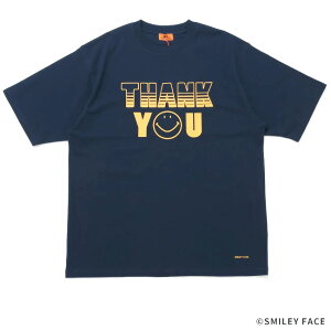 【セール!40%オフ!】クリフメイヤー / KRIFF MAYER スマイリーTシャツ (THANK YOU) 2025年モデル No.2454601(ユニセックス Tシャツ スマイリーフェイス ニコちゃんマーク プリント )