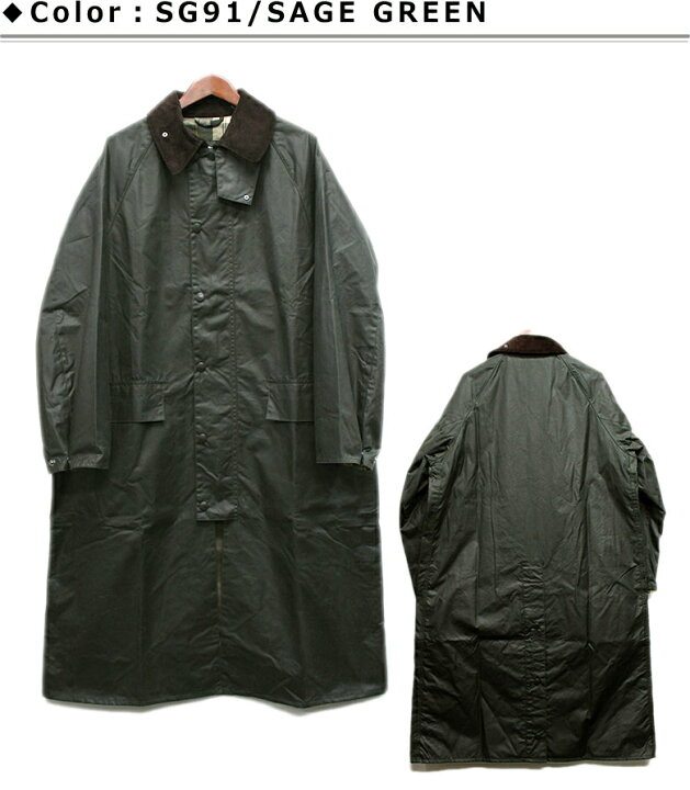 楽天市場】BARBOUR /バブアー OVERSIZE BURGHLEY WAX オーバーサイズ 