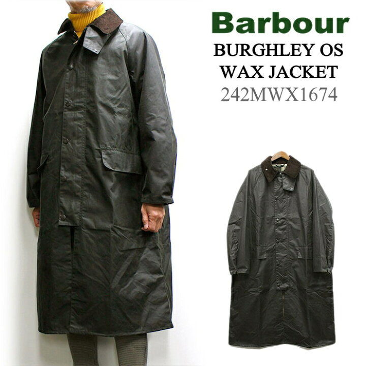 楽天市場】BARBOUR /バブアー OVERSIZE BURGHLEY WAX オーバーサイズ 