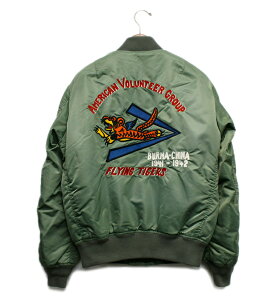 AVIREX �A�r���b�N�X �E�H�b�V���h MA-1 �t���C���O�^�C�K�[�X / WASHED MA-1 FLYING TIGERS 2025�N���f�� �A���B���b�N�X No.783-5252012