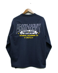 �A�r���b�N�X ���R�ΊC�R�� �����O�X���[�u T�V���c 2026�N�t���f�� / AVIREX ARMY VS NAVY GAME DAY L/S T-SHIRT No.783-6130002 �A���B���b�N�X�����Y����T�V���c