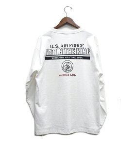 Z[IArbNX TVc "nbg C U O" / AVIREX LONGSLEEVE T-SHIRT "HAT IN THE RING" No.783-4230010 ABbNX YJbg\[