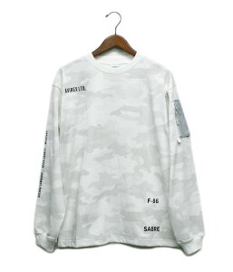 Z[IAVIREX(ArbNX) SIDE ZIP L/S T-SHIRT "HAT IN THE RING" / ABbNX TChWbv XeVS TVc "nbg C U O