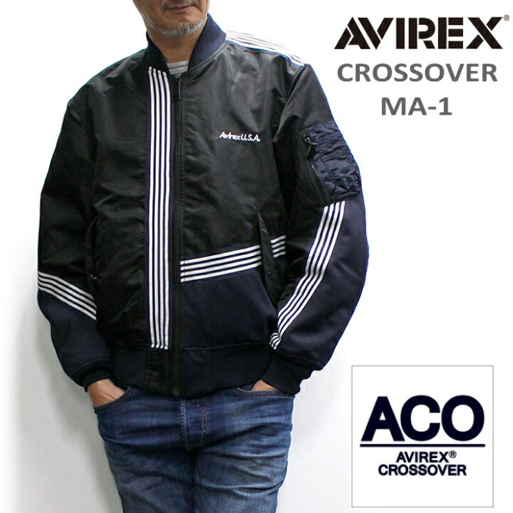 楽天市場】セール／30％オフAVIREX 《CROSSOVER》MA-1 JACKET 