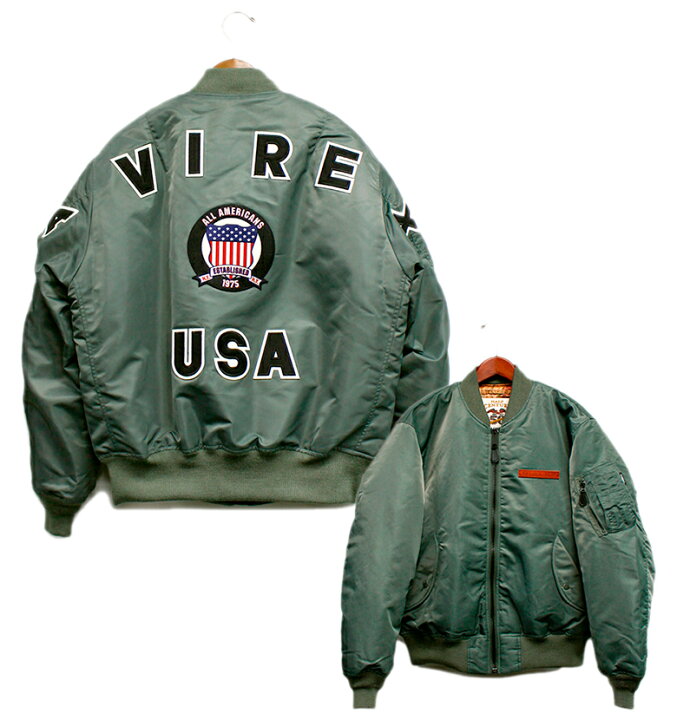 楽天市場】AVIREX 《50th Anniversary》MA-1 SIGNATURE BIG LOGO 