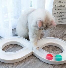 送料無料 猫 おもちゃ ボール ボール回転盤 ペット用品 遊ぶ盤 回転 ぐるぐるボール タワー 運動不足解消 ストレス発散 留守番対応 知育 猫ちゃん大興奮 ペット遊び道具　ストレス 猫用知育玩具 ネコ 　楽天海外通販