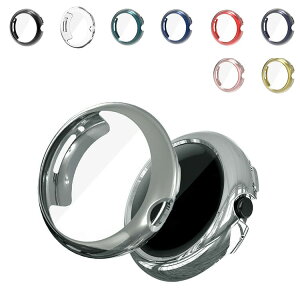 Pixel Watch3 �P�[�X �J�o�[ Pixel Watch 3 41mm / 45mm ���b�L / �N���A �t���ی� �t�B������� �ی�P�[�X/�J�o�[ Google �O�[�O���s�N�Z�� �E�H�b�`3 41mm / 45mm TPU �ϏՌ��P�[�X/�J�o�[ �\�t�g�P�[�X