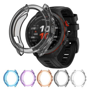 Garmin Approach S70 �N���A�P�[�X �J�o�[ �N���A ���� �\�t�g TPU �v���e�N�^�[�J�o�[ �ی�P�[�X/�J�o�[ �K�[�~�� �A�v���[�` S70 42mm 47mm �ϏՌ��P�[�X/�J�o�[ �\�t�g�P�[�X