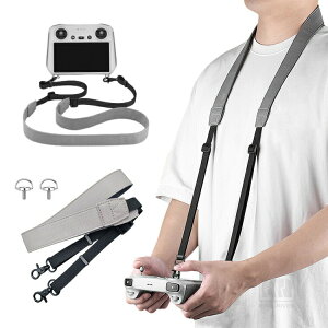 DJI RC Pro 2 �R���g���[���[ �R �X�g���b�v �|���G�X�e�� + PU �l�b�N �V�����_�[�X�g���b�v ��|�� ���|�� rc2 / rc / rc pro / rc pro 2 �����R�� ���M�@ DJI Mini 5 Pro / Mavic 4 Pro / Air 3S / Air 3 / Avata 360 / Neo 