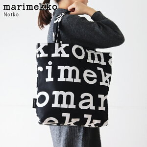 �}�����b�R ( marimekko ) Logo ( ���S ) Notko �g�[�g�o�b�O / �u���b�N×�I�t�z���C�g �y ���K�̔��X �z�y ���l�s��/���[���֕s�� �z