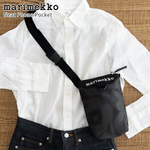 �}�����b�R marimekko Neat Phone Pocket Unikko �E�j�b�R �V�����_�[�o�b�O / �S2��@�X�}�z�V�����_�[ �X�}�z�|�V�F�b�g �X�}�z�|�[�` �y ���K�̔��X �z�y ���l�s��/���[���֕s�� �z