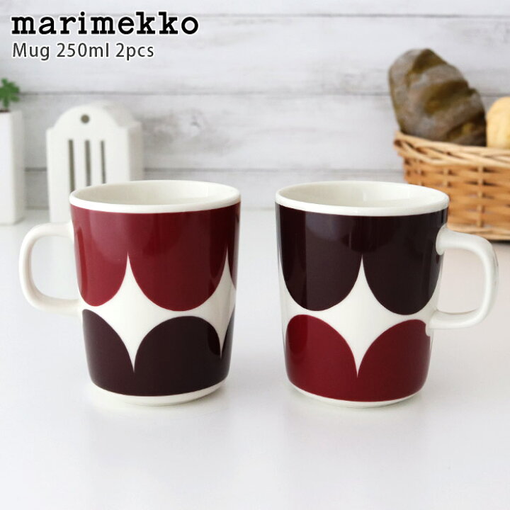 楽天市場】マリメッコ ( marimekko ) Harka ( ハルカ ) マグカップ 