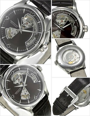 ハミルトン腕時計HAMILTON時計HAMILTON腕時計ハミルトン時計ジャズマスターオープンハートJAZZMASTER/メンズ/ブラウンH32565595【楽ギフ_包装】